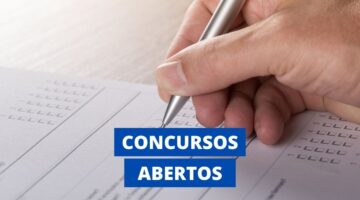 Concursos abertos: veja quais abrem inscrições esta semana para 2,3 mil vagas