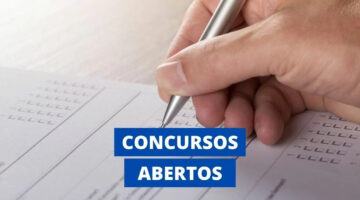 Concursos Abertos: CONFIRA mais de 40.300 vagas abertas