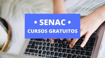 Senac está com vagas gratuitas em mais de 40 cursos online; saiba como se inscrever