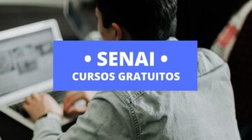 Senai abre vagas para 19 cursos gratuitos e a distância; confira como se inscrever