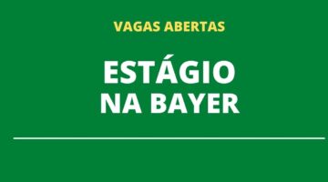 Bayer abre 160 vagas para estagiários; oportunidades em várias cidades