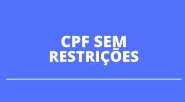 Como consultar situação do CPF e regularizar caso esteja negativado