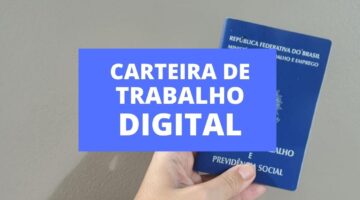 Saiba como obter e gerar a Carteira de Trabalho Digital