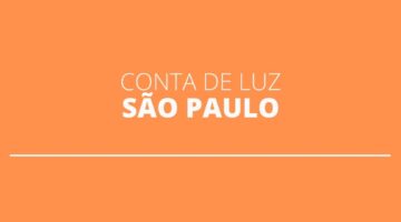 Em São Paulo, conta de luz poderá ser paga com o cartão de crédito