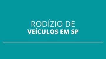 Na capital de SP, rodízio de veículos fica suspenso durante feriado prolongado