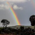 Arco-íris também pode surgir em dias sem chuva; entenda o fenômeno
