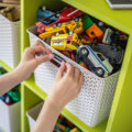 Soluções criativas para organizar e armazenar brinquedos