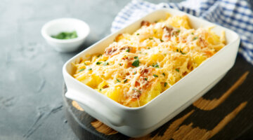 Delicioso gratinado de batata com queijo: uma combinação irresistível